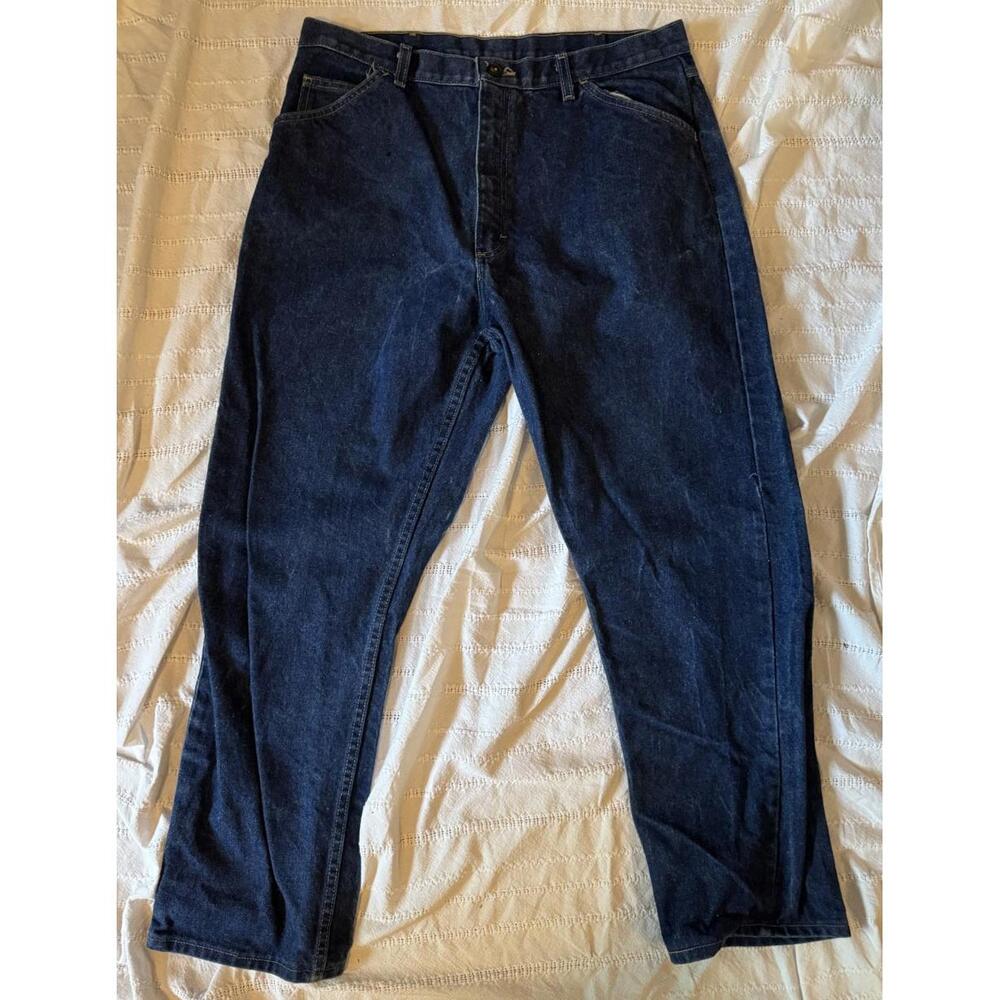 Bulwark FR Workwear Blue Jeans Flame Resistant Mens 38 X 28 ---(D)